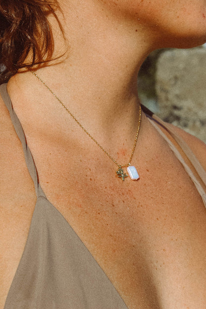 Coral Isle Pearl Necklace