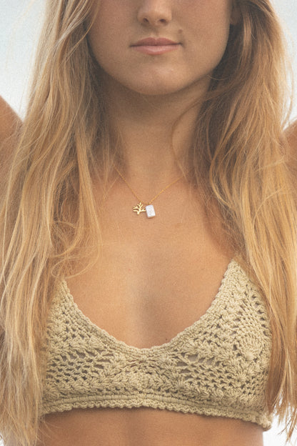 Coral Isle Pearl Necklace